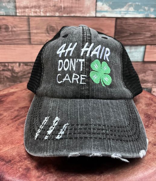 4H Hair Don't Care Hat