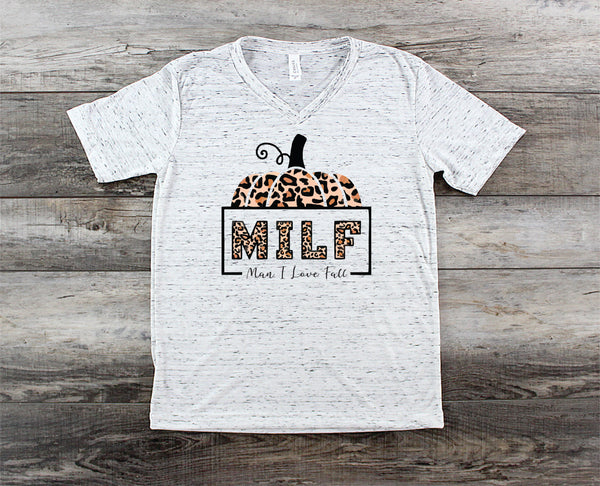 MILF Man I Love Fall T-shirt