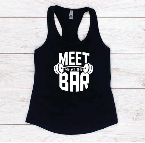 Meet Me At The Bar tank top