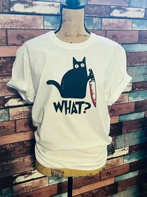 Black Cat, What Shirt